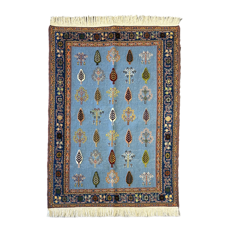 گلیم دستباف طرح سرو و بته