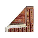 گلیم دستباف طرح محرمات خطی