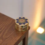 Handmade Enamel Brass Jewelry Box
