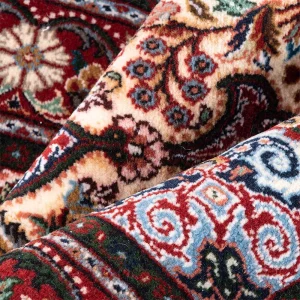 فرش دستباف همدان 40 رج ابعاد دو ذرعی