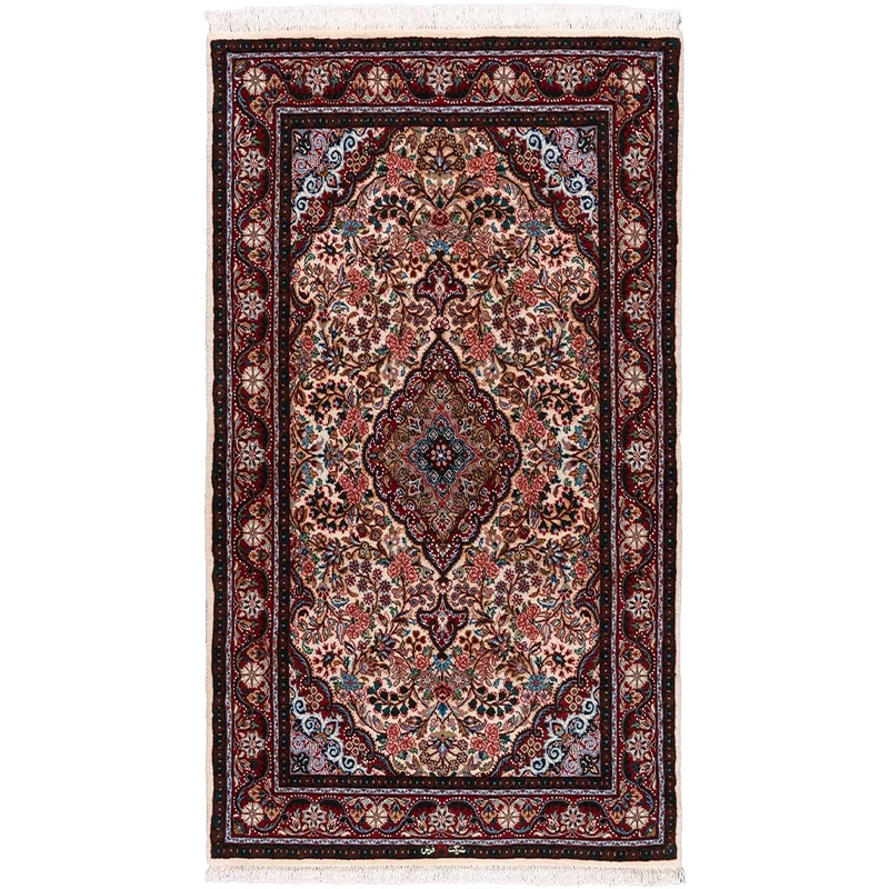 فرش دستباف همدان 40 رج ابعاد دو ذرعی