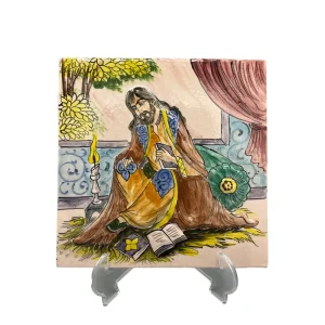 کاشی سرامیکی دست ساز نقش برجسته