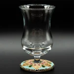 لیوان دو عددی پایه میناکاری دست ساز