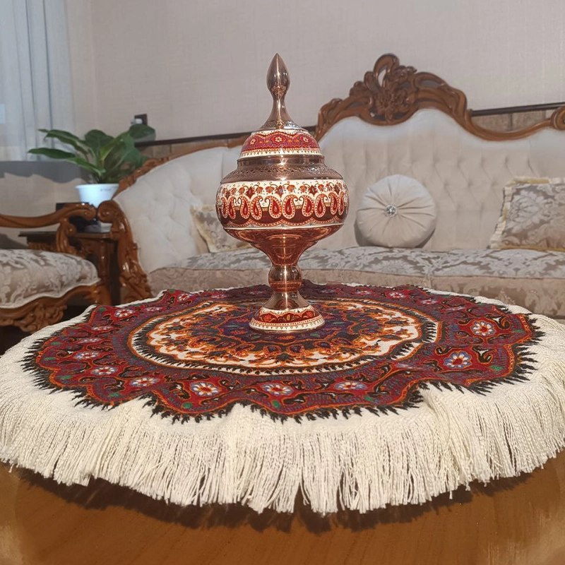 Handmade PomegranateDream Copper Pateh Set02 ست دست ساز پته و مس