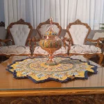 Handmade Spring Blossom Copper Pateh Set