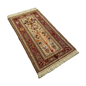 گلیم دستباف طرح درخت زندگی