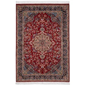 فرش دستباف همدان 40 رج قواره قالیچه