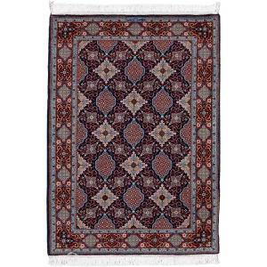 فرش دستباف همدان 40 رج ابعاد ذرع و نیم