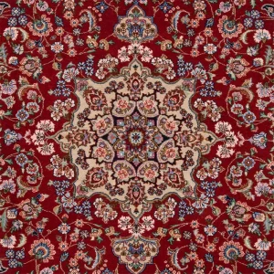 فرش دستباف همدان 40 رج قواره قالیچه