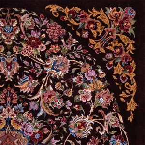 فرش دستباف ایلام 60 رج ابعاد ذرع و نیم