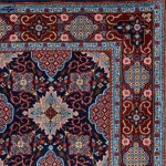 فرش دستباف همدان 40 رج ابعاد ذرع و نیم