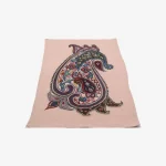 پته دست دوز رنگ عاجی طرح بته جقه