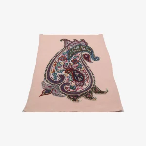 پته دست دوز رنگ عاجی طرح بته جقه