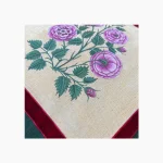 کوسن سنتی دست ساز طرح گل‌های بهاری