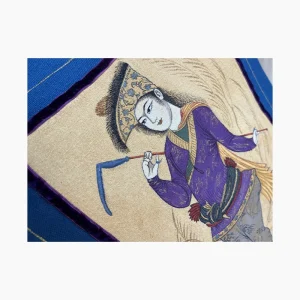 کوسن سنتی دست ساز طرح چوگان