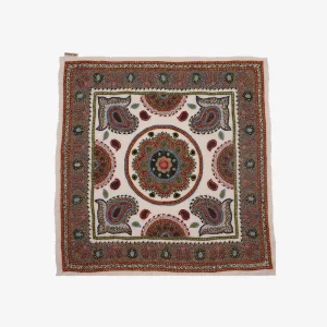 پته دست دوز طرح گلدوزی‌‌‌های رنگارنگ