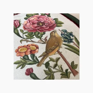 کوسن سنتی دست ساز طرح عشق جاودان