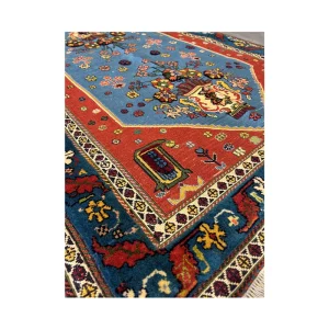 گلیم دستباف طرح گلدان