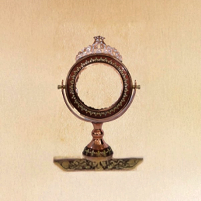marquetry-copper-mirror-taj-zarrin-model آینه مسی معرق کاری مدل تاج زرین