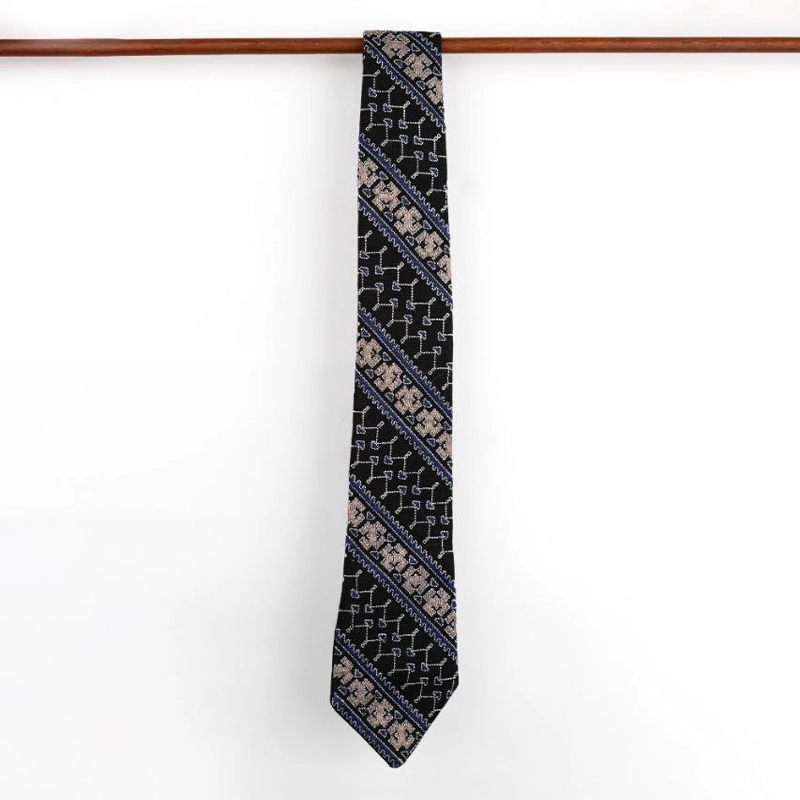 8 کراوات سوزن دوزی بلوچی طرح مورب کلاسیک