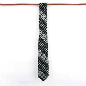 کراوات سوزن دوزی بلوچی طرح چهار برگ سنتی