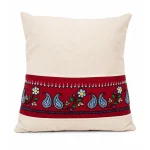 کوسن سنتی پته دوزی طرح بته رنگین