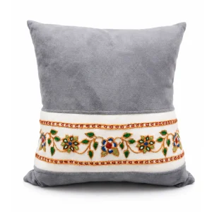 کوسن سنتی پته دوزی طرح گلستان آرام