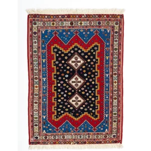 گلیم دستباف شیریکی پیچ طرح نگین