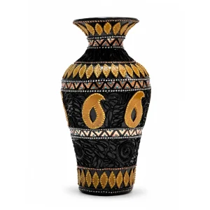 گلدان معرق چرم طرح گوهر زرین