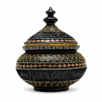 شکلات خوری معرق چرم طرح گوهر شب