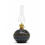 چراغ لمپا (گردسوز) معرق چرم طرح شکوه ایرانی