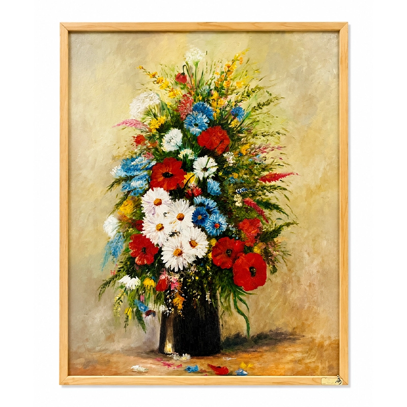01-spring-melody-oil-painting تابلو نقاشی رنگ و روغن طرح ترنم بهار