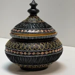 شکلات خوری معرق چرم طرح گوهر شب