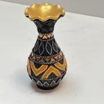 گلدان معرق چرم طرح شکوه زرین
