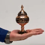 شکلات خوری الماس تراش مسی گلستان زرین