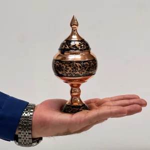 شکلات خوری الماس تراش مسی گلستان زرین