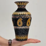 گلدان معرق چرم طرح گوهر زرین