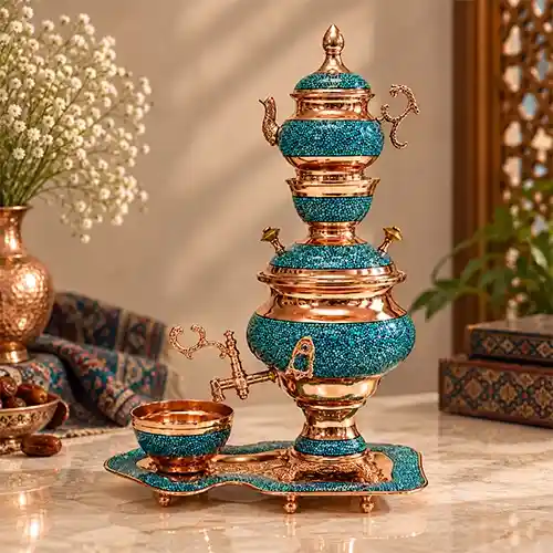 هنر فیروزه کوبی